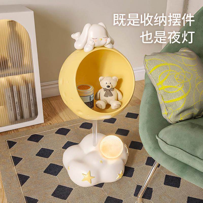 落地摆件客厅沙发边的摆设电视柜收纳置物可爱现代家居大型装饰品,家居饰品,落地摆件,淘宝优惠券,粉丝福利购,淘宝优惠卷