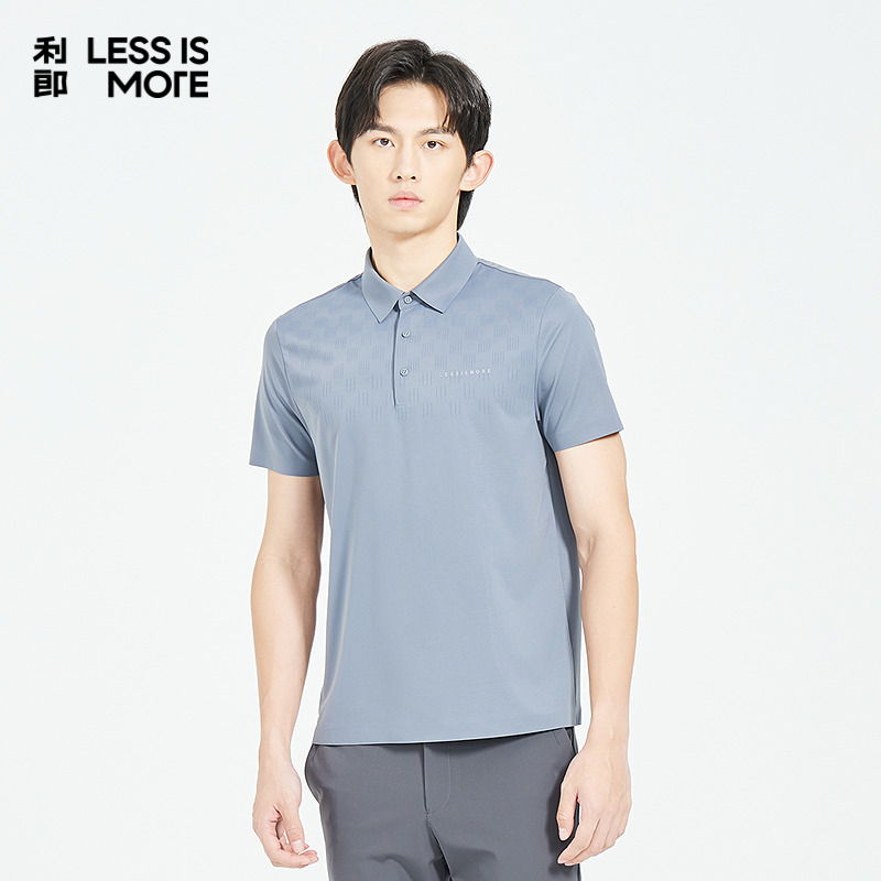 【商场同款】利郎奥莱短袖POLO衫男2025夏季翻领休闲上衣Q4XTX102