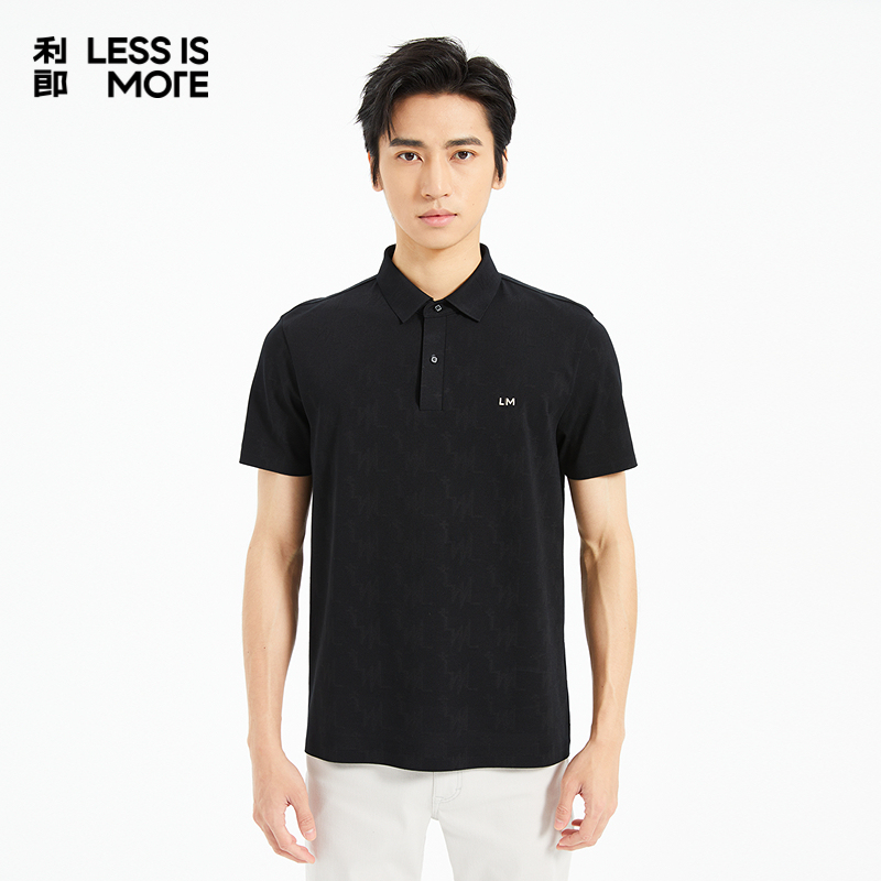 【提花面料】利郎奥莱短袖POLO衫男2025夏季新款休闲短tQ5XTX101
