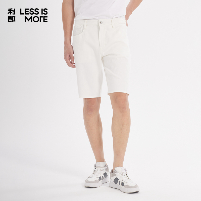 【商场同款】利郎青年商务短裤男2025夏季新款时尚五分裤Q4XST103