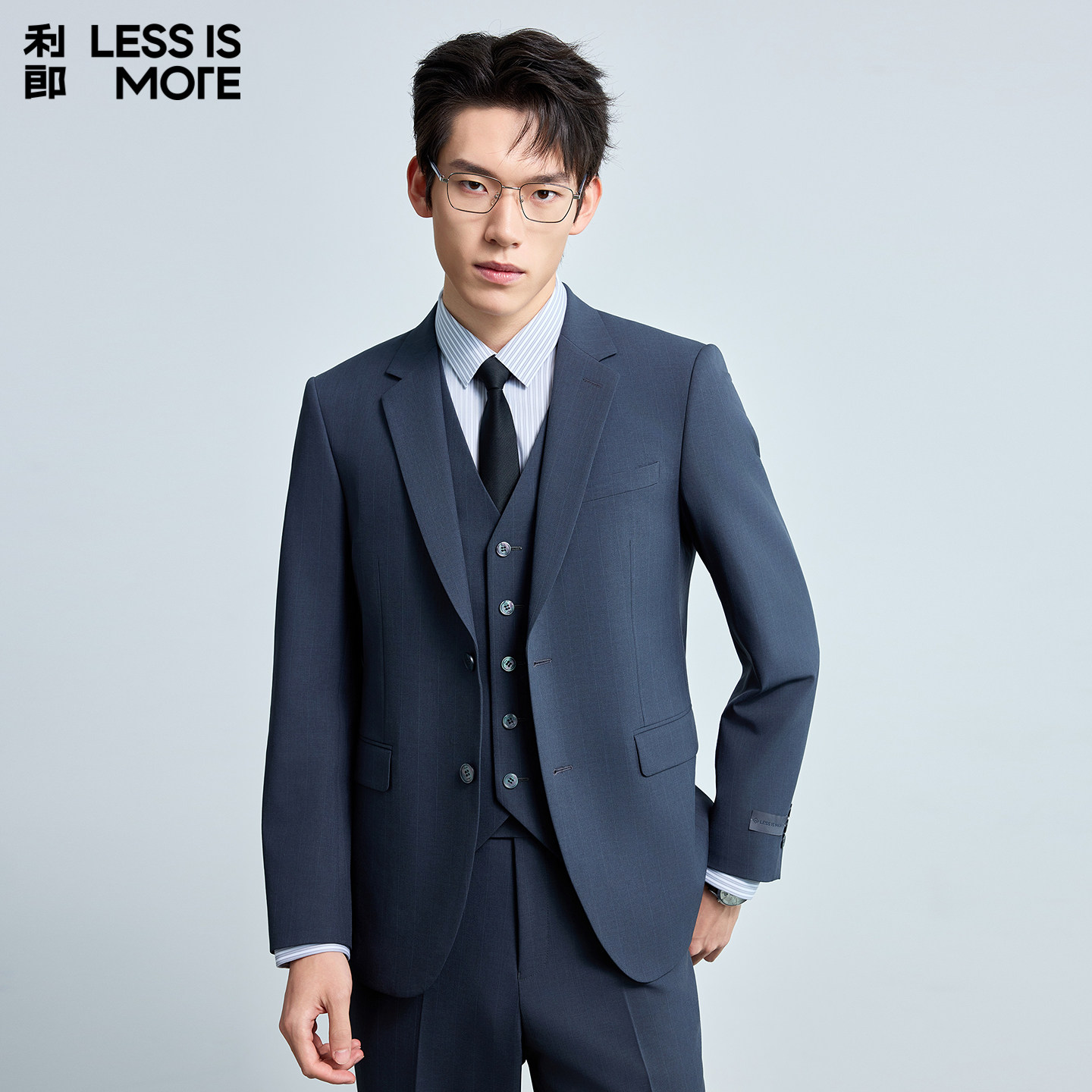 【双弹西服】利郎奥莱西服套装2026春季新款三件套时尚修身西装男