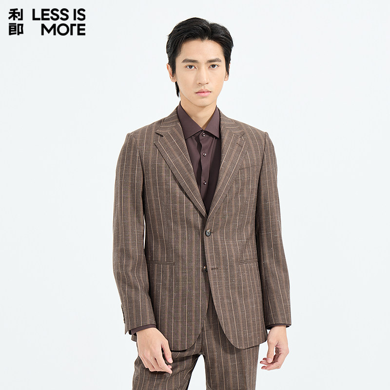 【商场同款】利郎奥莱西服套装2026春季新款两件套时尚修身西装男