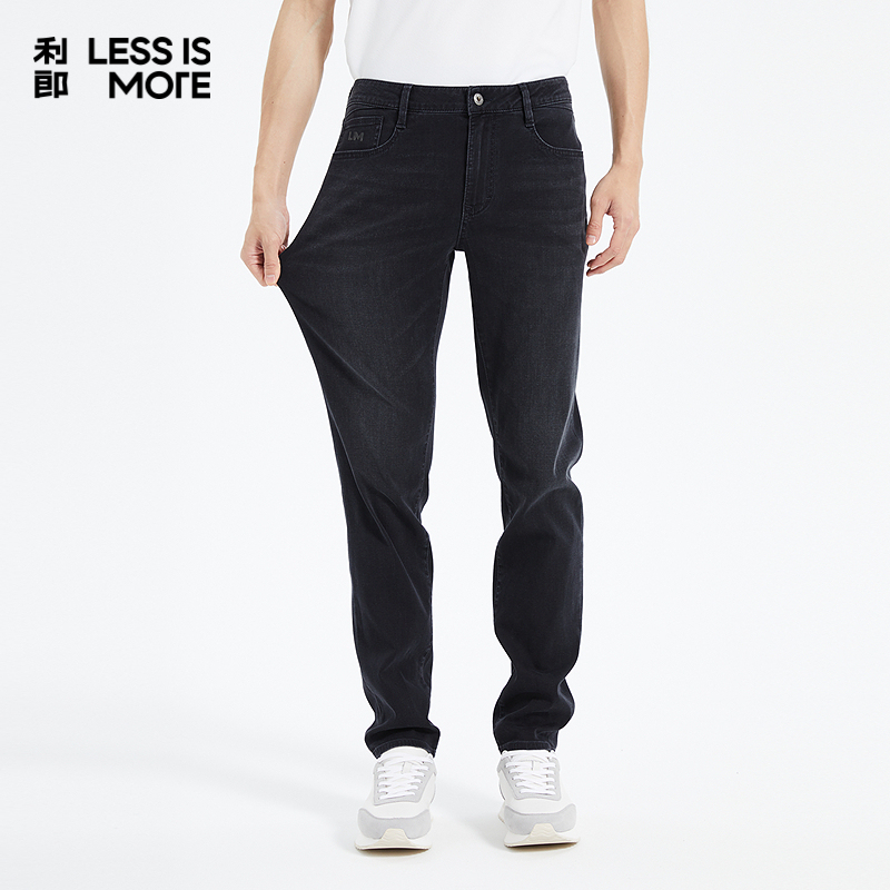 【天丝面料】利郎奥莱牛仔裤男2025夏季新款透气通勤裤子Q5XNZ005