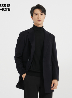 【商场同款】利郎奥莱毛呢外套2025冬季新款休闲保暖大衣Q4DYR203