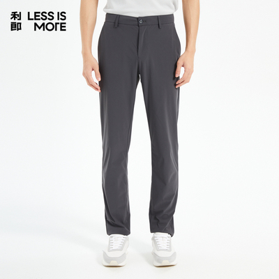【锦氨面料】利郎奥莱休闲裤男2025夏季新款休闲百搭裤子Q5XXK008