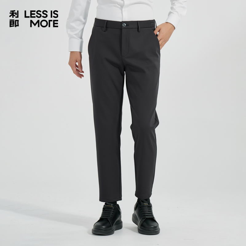 【商场同款】利郎奥莱休闲裤男2025冬季新款时尚通勤百搭Q4DXK201