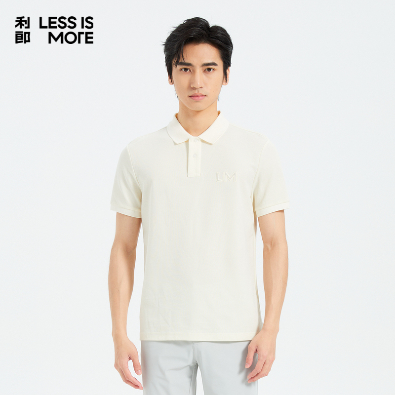 【珠地面料】利郎奥莱短袖POLO衫男2025夏季新款休闲短tQ5XTX812