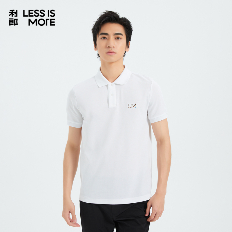 【棉质珠地】利郎奥莱短袖POLO衫男2025夏季新款休闲短tQ5XTX309