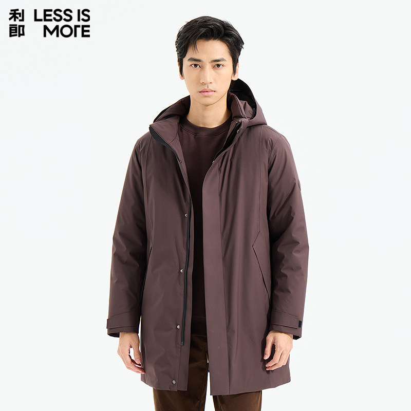 【商场同款】利郎奥莱羽绒服2025青年商务冬季新款保暖抗寒外套男