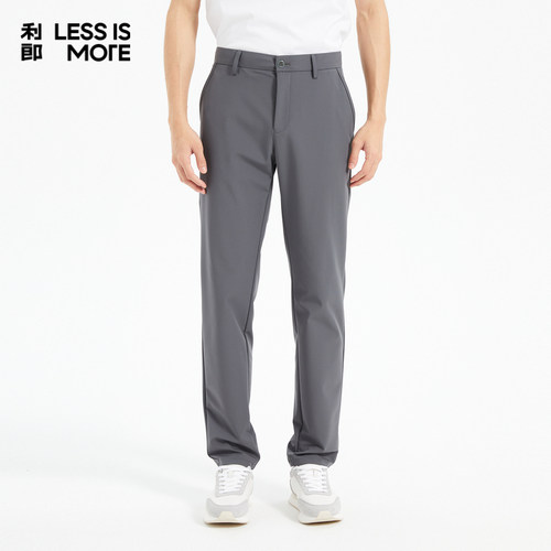 【锦氨铜氨丝】利郎奥莱休闲裤2026春季新款男士西裤时尚通勤长裤