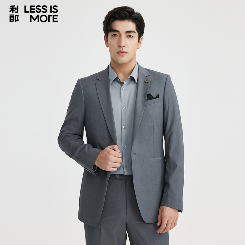 利郎LESSISMORE西服套装