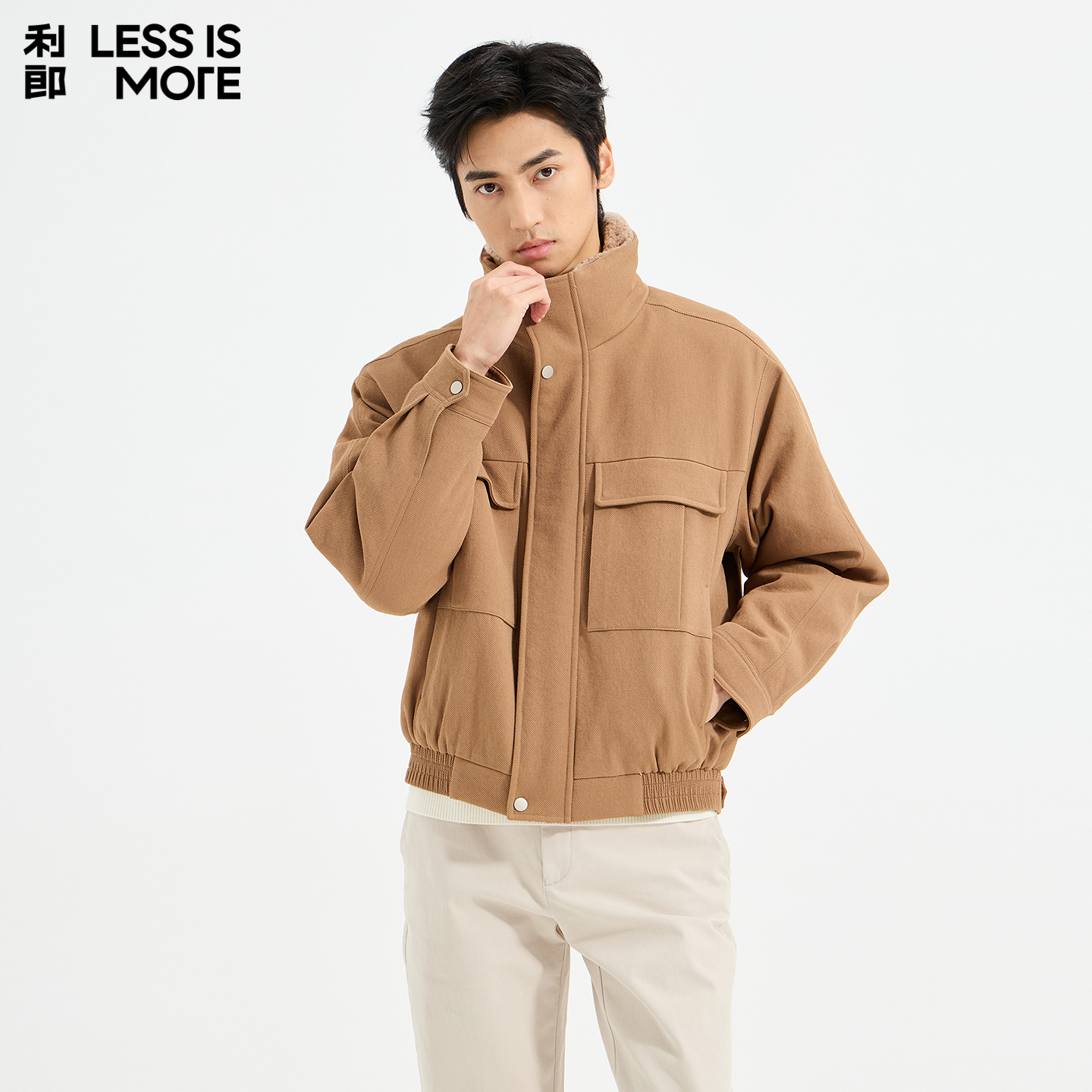 【商场同款】利郎奥莱羽绒服2025冬季新款保暖抗寒外套男Q5DBR805