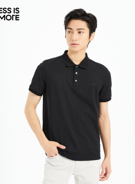 【桑蚕丝面料】利郎奥莱短袖POLO衫男2025夏新款休闲短tQ5XTX805