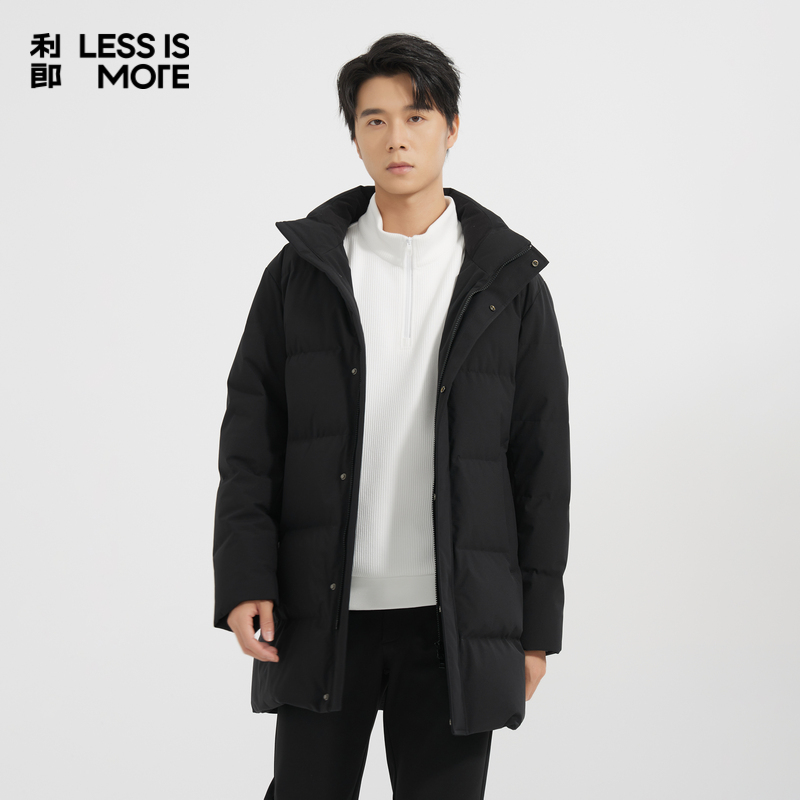 【商场同款】利郎奥莱羽绒服2025冬季新款保暖抗寒外套男Q4DRF301