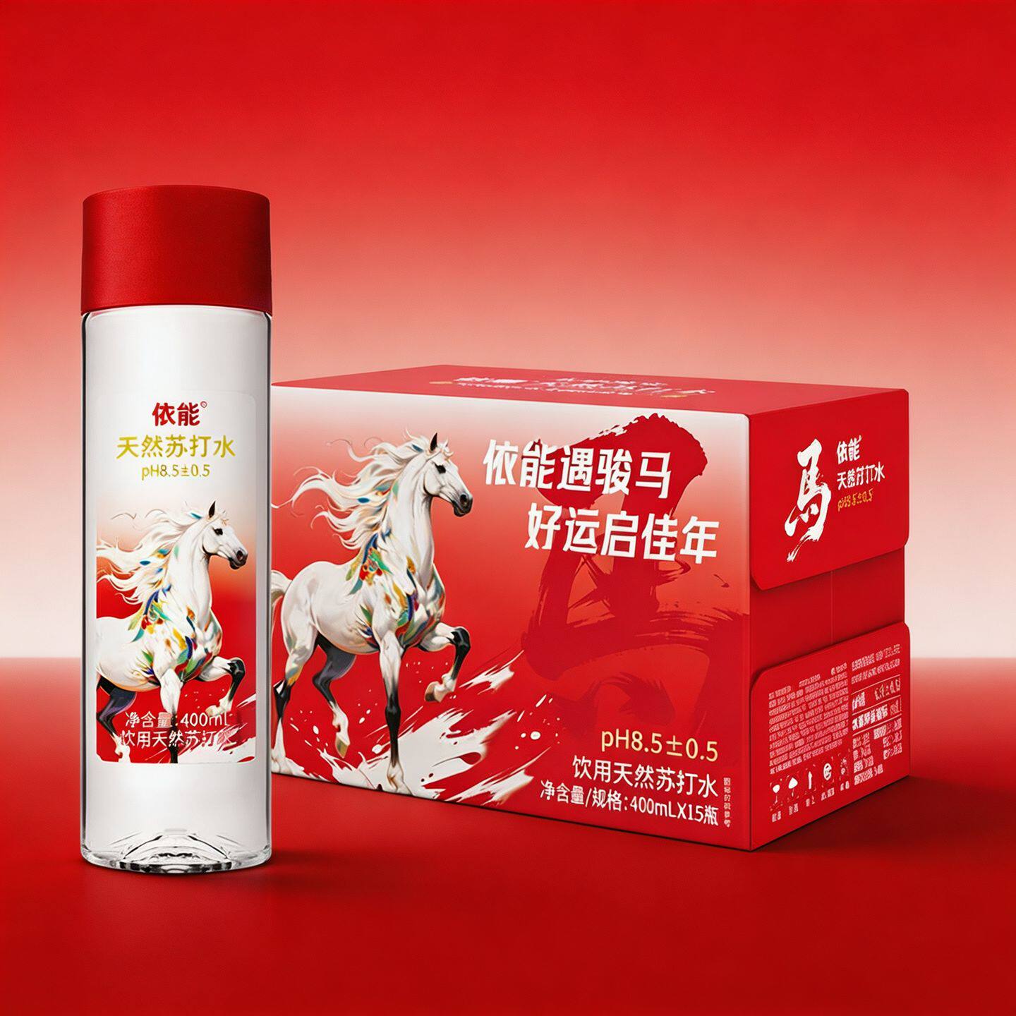 依能苏打水依能碱性饮用天然