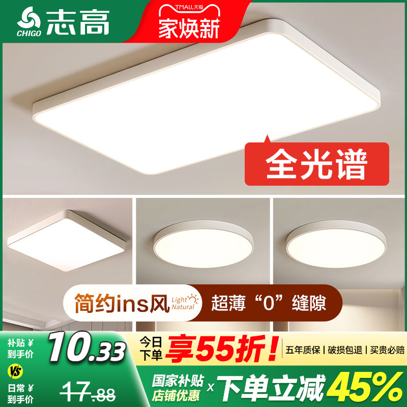 志高今日特价全光谱护眼吸顶灯