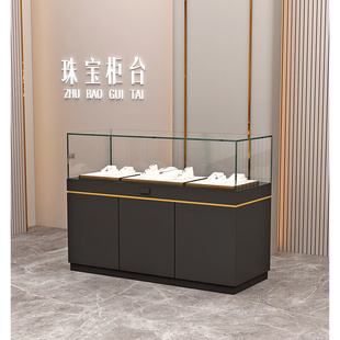 博物馆展柜公司企业展厅文物古董饰品样品模型玻璃柜台珠宝展示柜