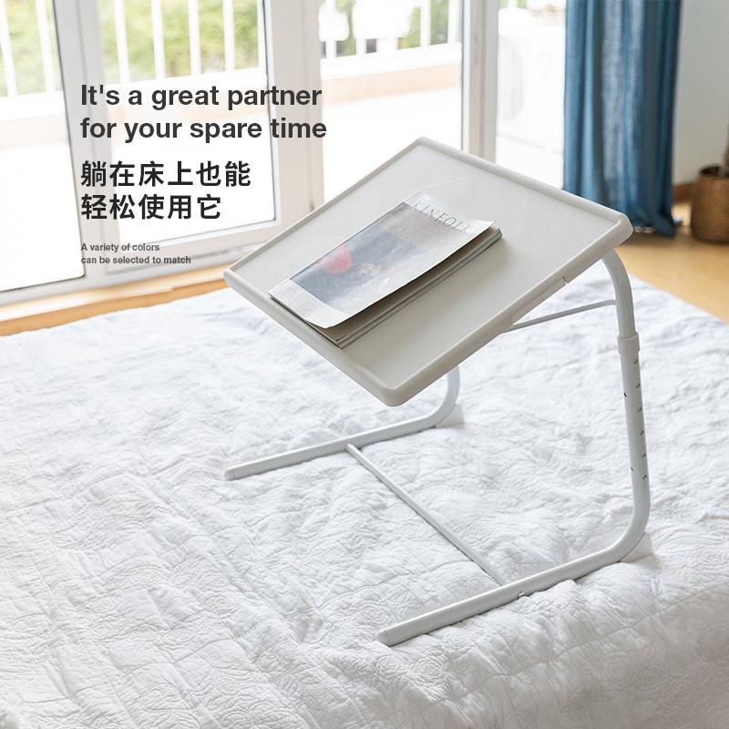 折叠电脑桌床边桌简约桌卧室懒人桌升降桌用五合一电脑桌TV Table