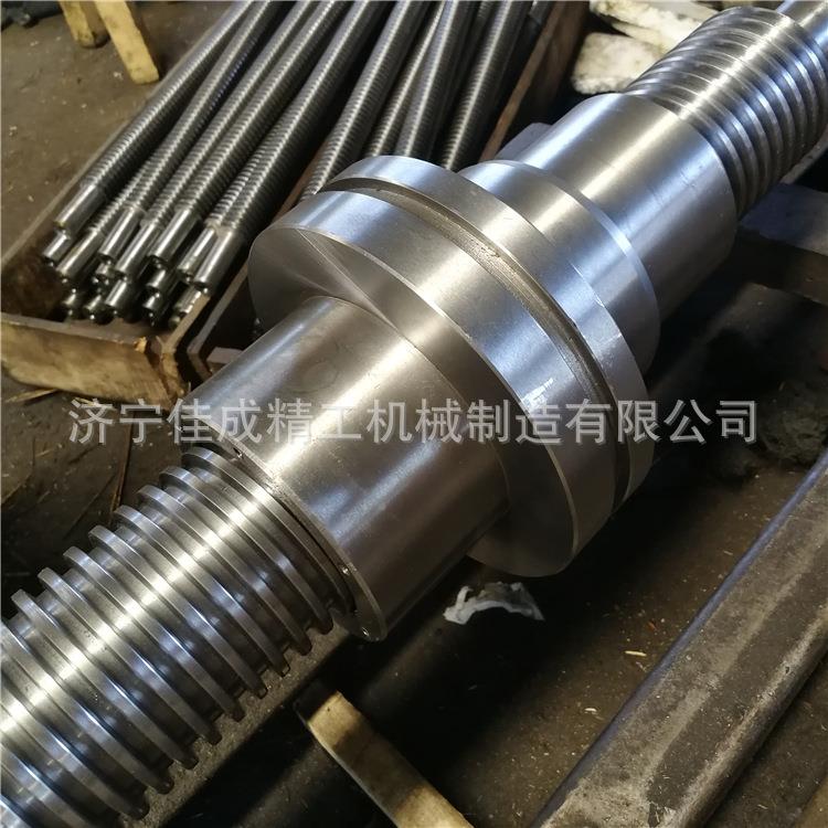 厂家加工梯形丝杆螺母副大型机床精密正反牙丝杠钢件螺母一件起订