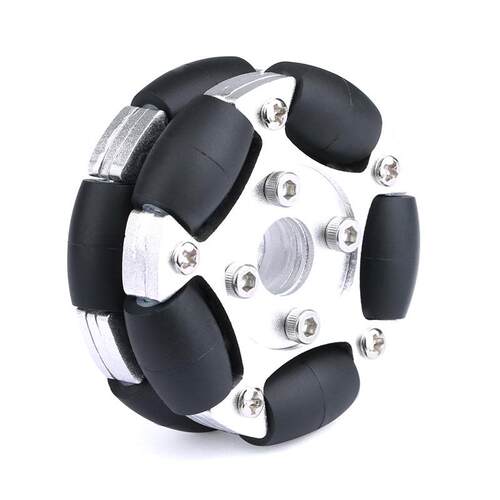 福来轮全向轮 58mm 金属全向轮 omni Robot ROS平台全向运动