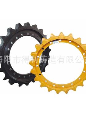 小松挖掘机驱动轮PC450-6，零件号208-27-61210，编号KM2384A