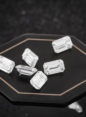 y异形小碎钻肥三角肥方心形现货培育钻HPHT实验室DEF/VS钻石裸石