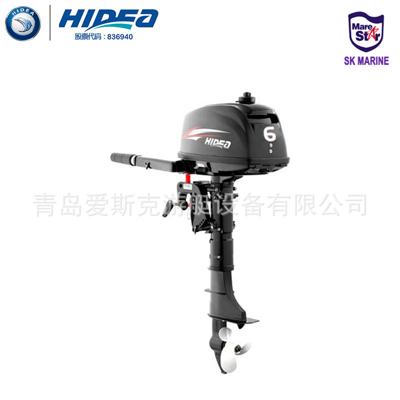 海的程船外机船用发动机外挂机舷外机船挂机二冲程6HP