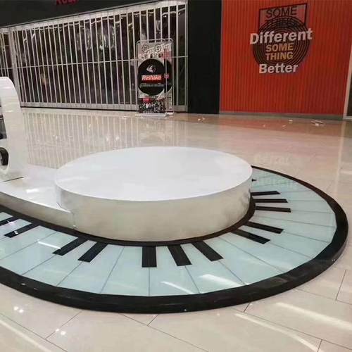 户外钢琴互动感应发声地板灯发光琴键楼梯台阶地灯网红音乐脚踩灯