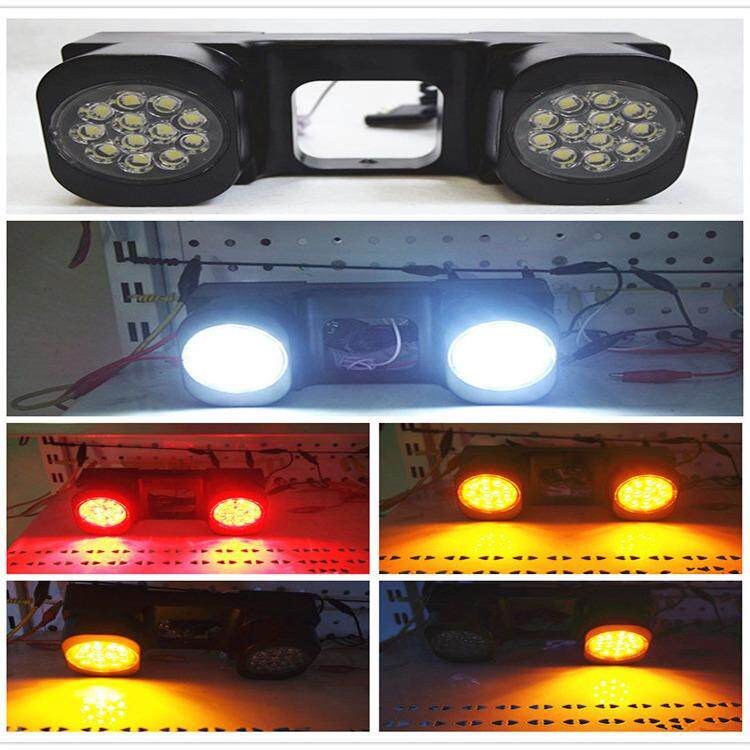 直销皮卡托勾灯房车托钩灯车尾灯转向倒车灯刹车灯5050黄光