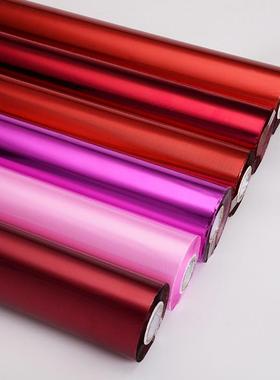苍南星宇烫金材料供应过塑型AB03红色烫金纸电化铝