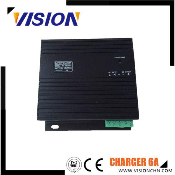 6A 发电机组电瓶充电器 铅酸蓄电池充电器 市电浮充器 12V/24V