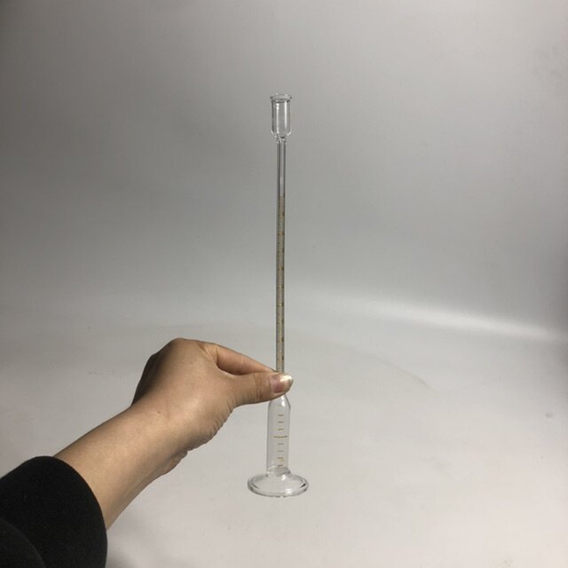 定制高精度玻璃量筒刻度清晰质保可带检定鉴定证书1234567890ml