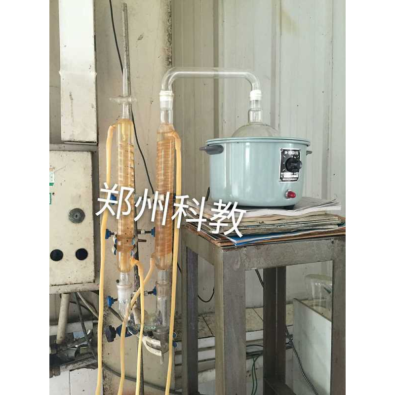 乙醇蒸馏装置 酒精蒸馏装置1000ml 2L 5L 10L定价包含支架电热套