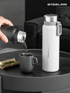 steel阳光保温杯304不锈钢杯子男女泡茶大容量水杯定制刻字印logo