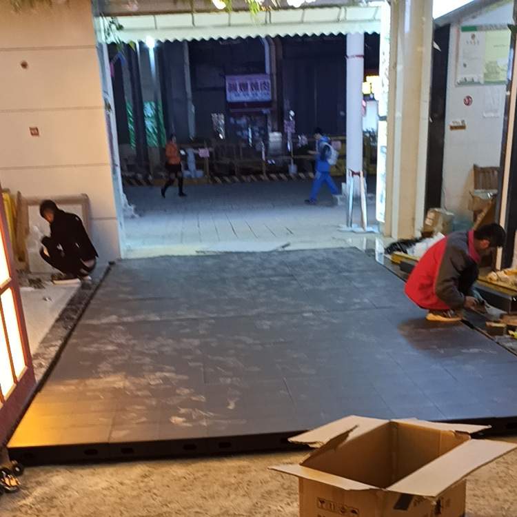 P4.81展览厅LED地砖屏 室内超市入口枫叶泡沫互动LED地板踩踏屏幕