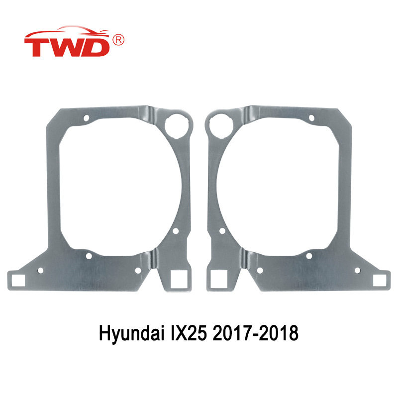 适用于现代2017-2018款IX25车灯专用支架