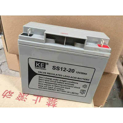 英国 KE蓄电池12V17AH SS12-17 阀控式铅酸免维护UPS应急电源电池