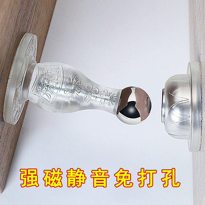 门档器硅胶门吸免打孔新款大门防撞神器门后家用顶门抵门塞门阻挡