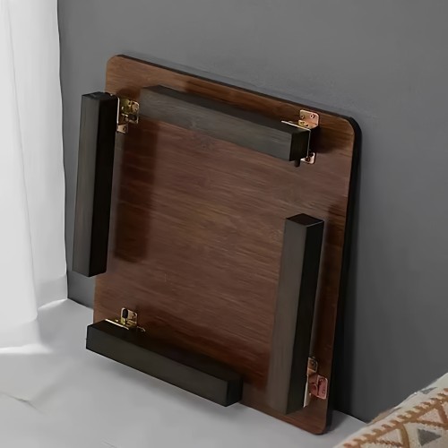 实木楠竹折叠方桌炕上飘窗矮桌