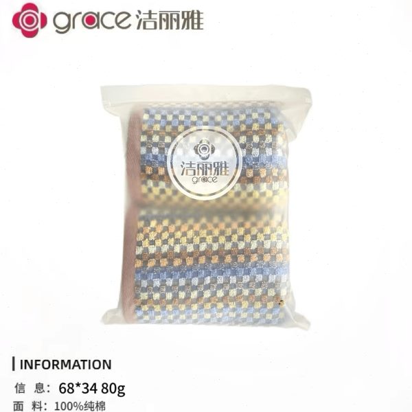 条装2-36ace【两柔软9加大加厚】r6搓澡洁丽雅家用g/毛巾纯棉