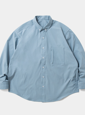 GETY 山系户外机能男士衬衫外套杜邦Teflon三防廓形宽松百搭纯色