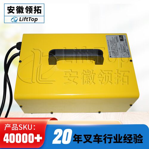 堆高机配件智能充电机DL得龙免维护充电机220V 24V/30A Q302*203*