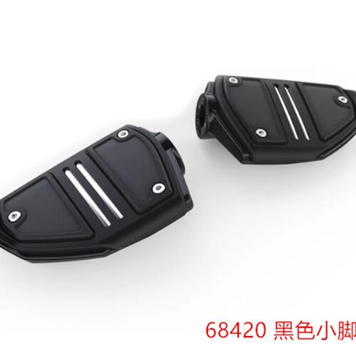 现货18年后e金翼GL1800改装司机大踏板F6B加装黑色乘客小脚踏电镀