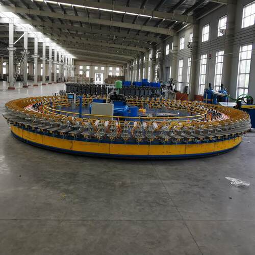 压发泡机 聚氨酯吸真空鞍座自动转盘线 PU自行车鞍座发泡设备