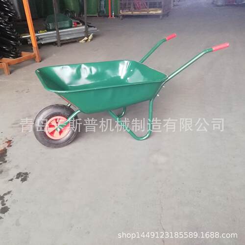 手推车WB5206 ，建筑、农用、园林、350-6充气轮、俄罗斯手推车