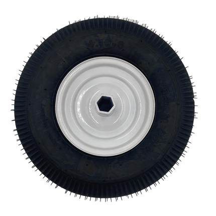 厂家定制4.10-6异型真空轮胎无内胎轮毂可定制各种改装车轮子