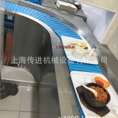 餐具输送机供应商,模组式餐厅传送带 自由拼装式餐具回收输送机