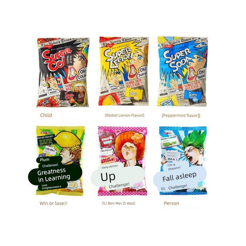 日本诺贝尔超级酸特别超级酸糖柠檬诺贝尔糖尖叫酸涂层