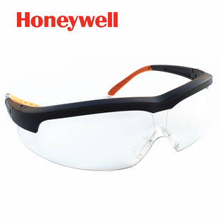 Honeywell防雾透明流线防护眼镜护目镜防风眼镜运动眼镜 包邮