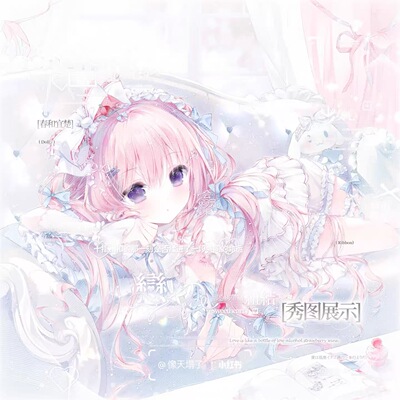 [114张 七雪会专]日漫插画头像扭蛋原创圈直购 高清无水印包更